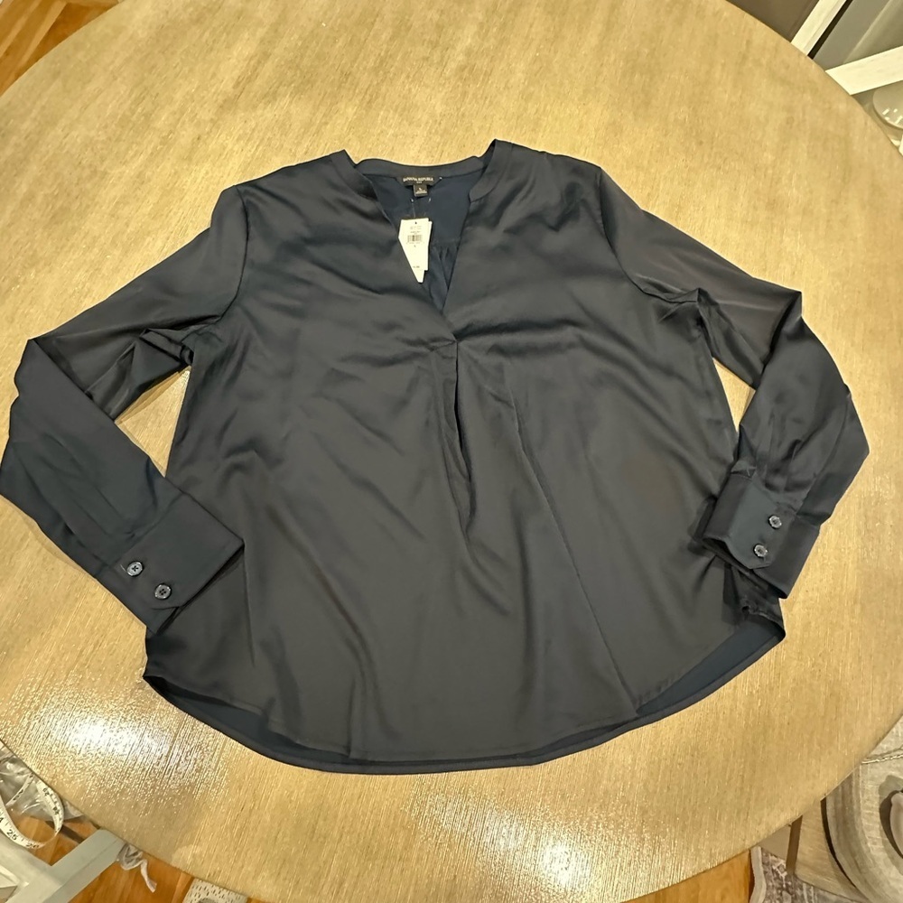 Banana Republic Midnight Blue Blouse - Picture 4 of 7